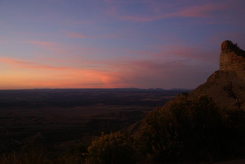 DSC05766.JPG - Sunset - Mesa Verde NP - CO